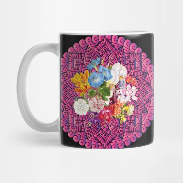 Flowers Mandala by SVGdreamcollection